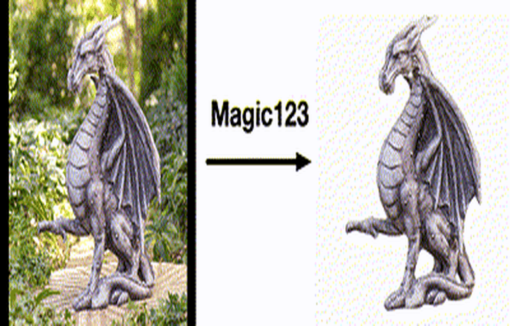 Magic123: One Image to High-Quality 3D Object Generation Using Both 2D and 3D Diffusion Priors