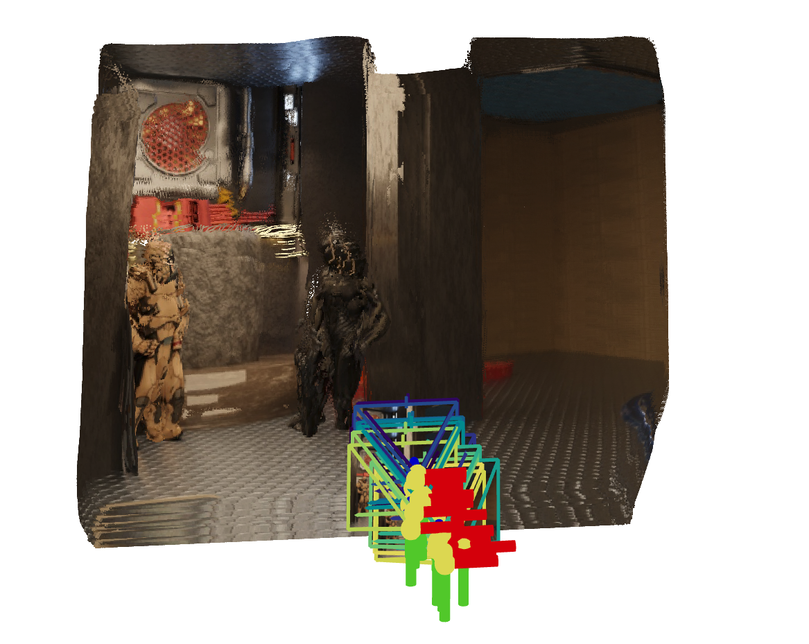 Fused 4D pointmaps